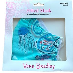 Vera Bradley fitted mask NWT